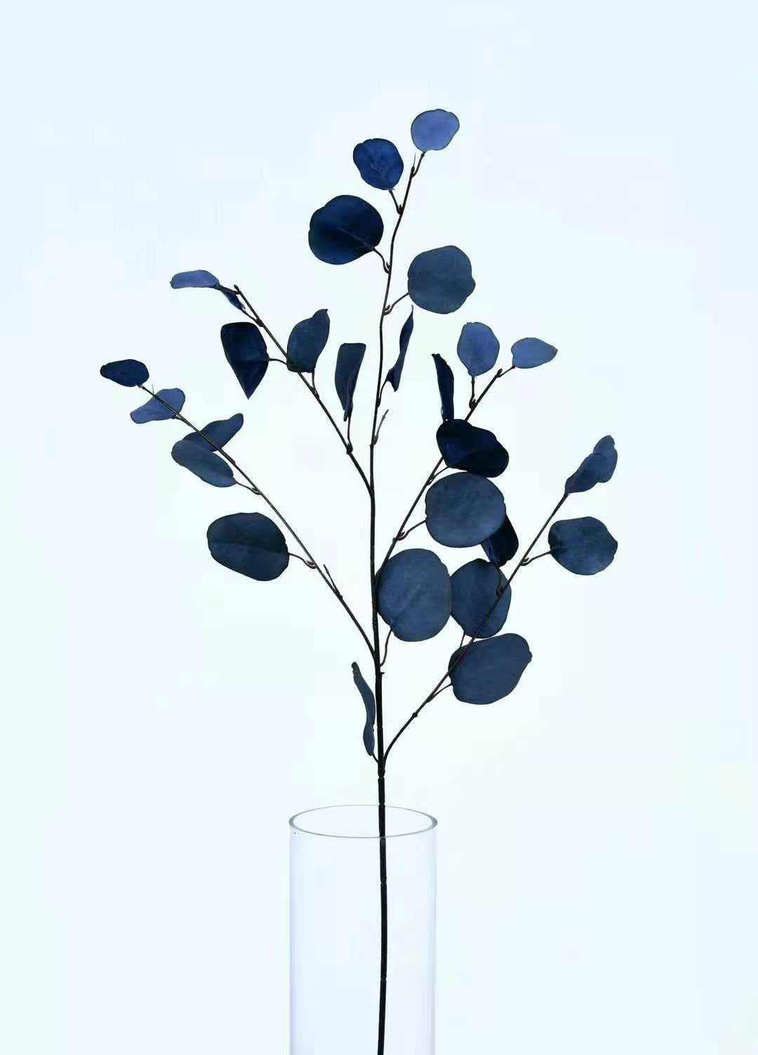 Simple Green Plants Fake Flowers Nordic Soft Fake Apple Branches