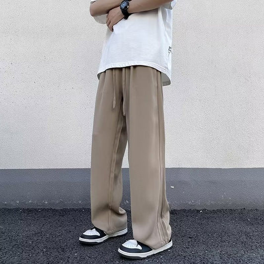 Loose Straight Wide-leg Pants For Men And Women