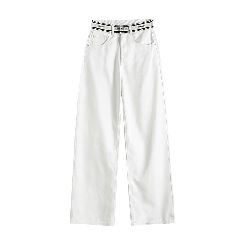 Fashion Women's Summer Wide Leg Mop Pants