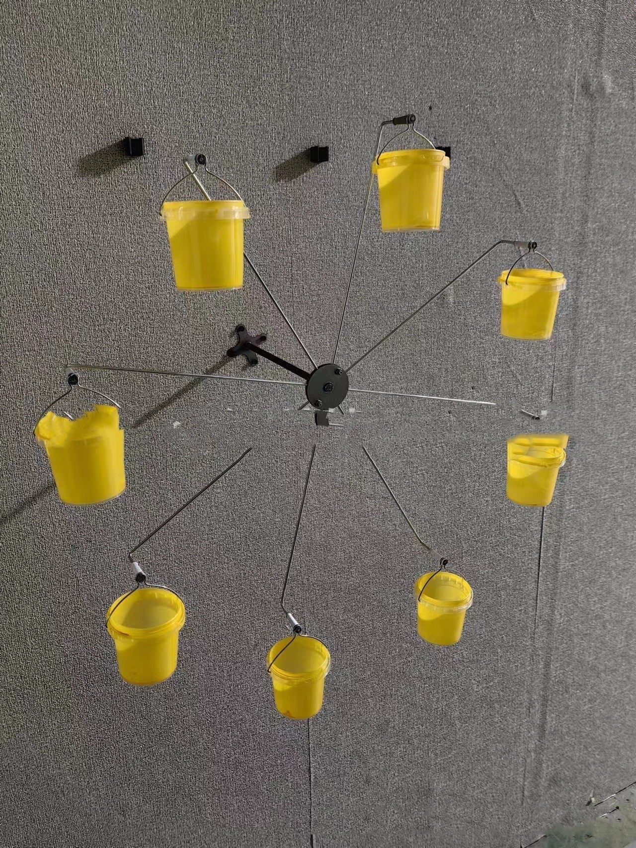 Bird Outdoor Decoration Iron Feeder