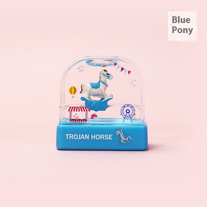 Photosensitive Cartoon Crystal Children's Seal