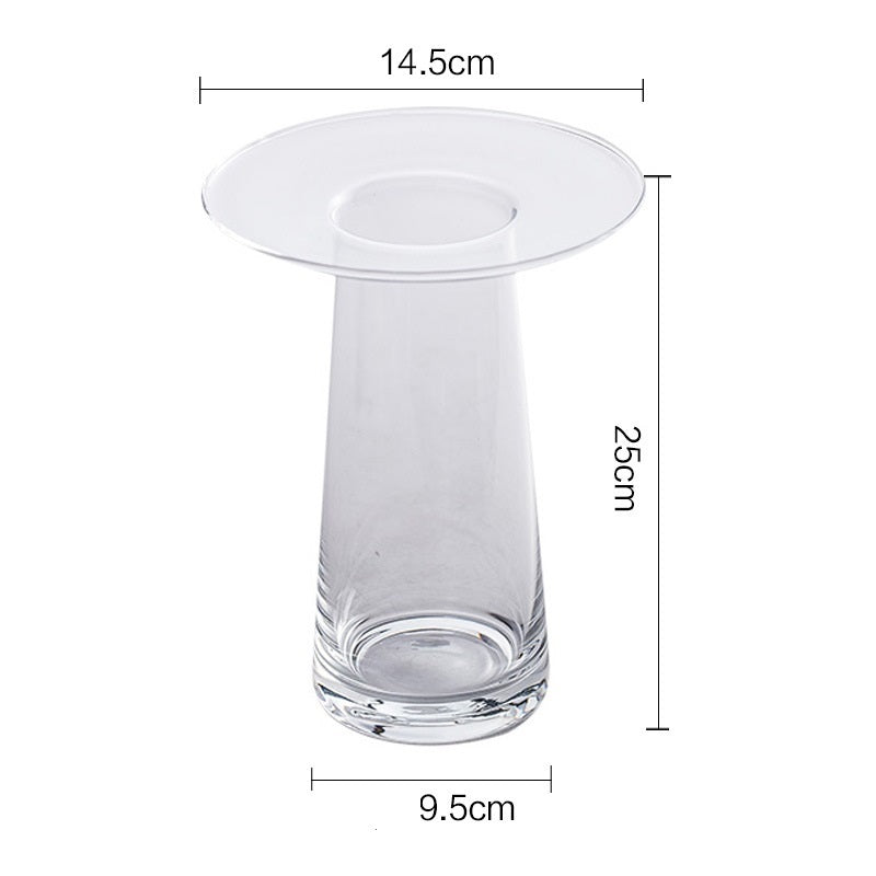 Transparent Modern Minimalist Flower Arrangement