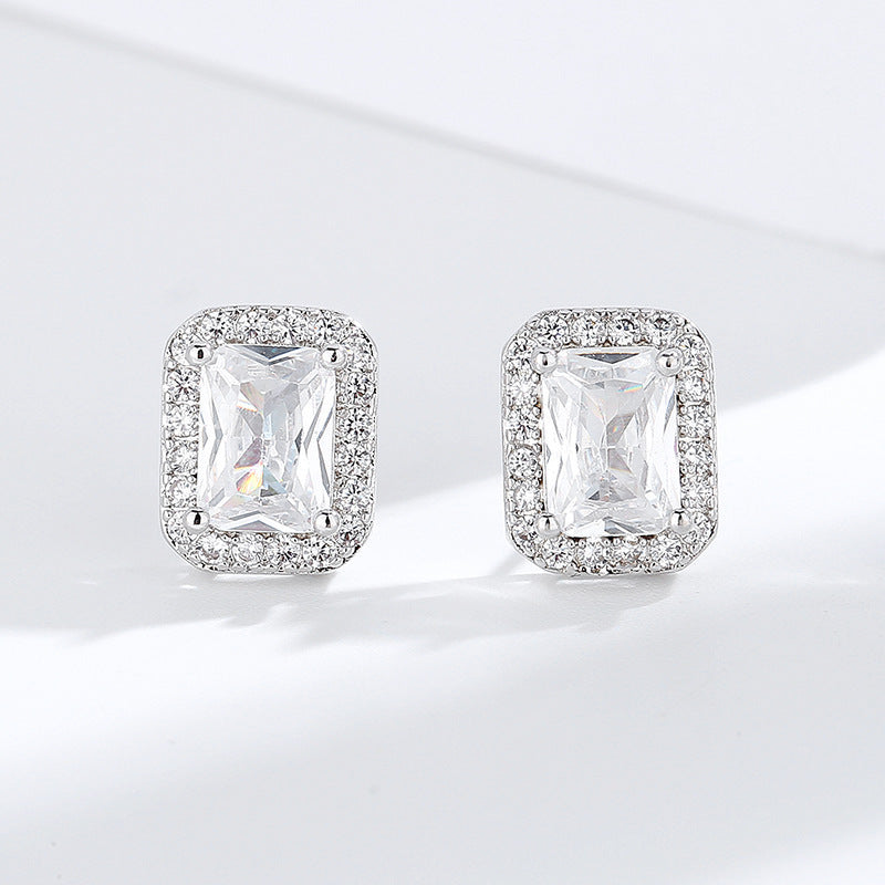 Diamond All-matching Graceful Geometric Earrings