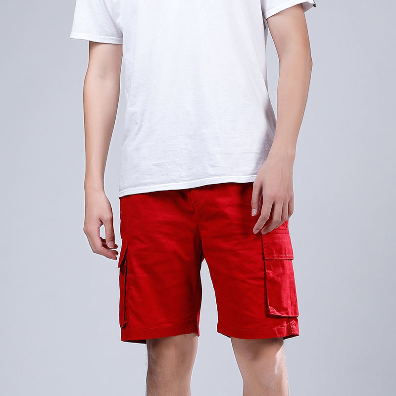 Men's Cotton Shorts Five Points Multi-pocket Trousers