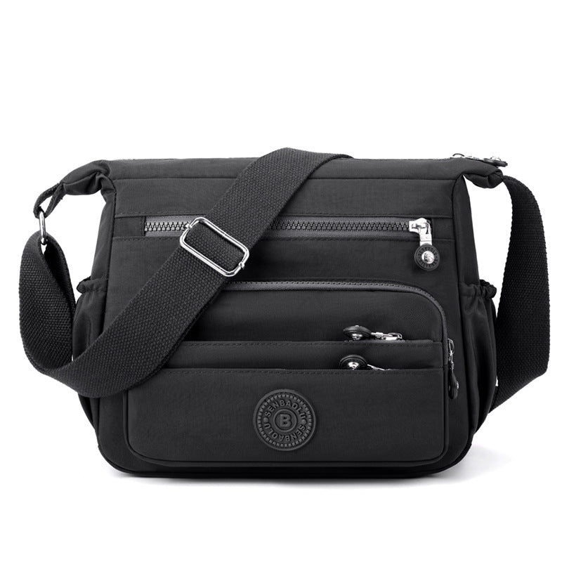 Crossbody Bag Lightweight And Large Capacity Nylon Shoulder Bag