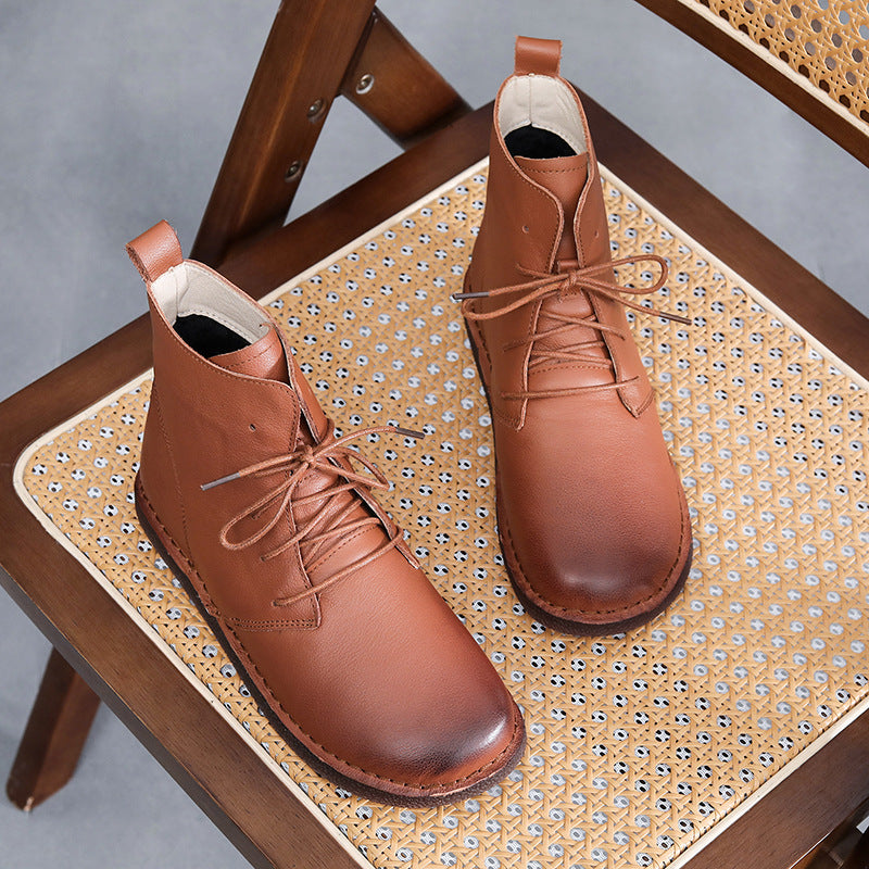 Hand-stitched Polished Vintage Women's Shoes