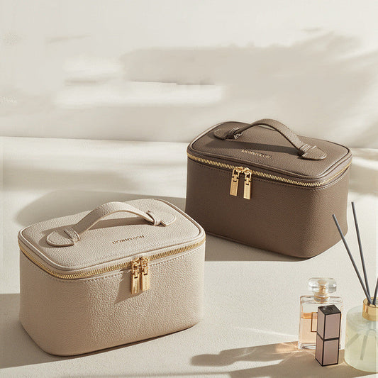 Storage Bag Pu Portable Square Portable