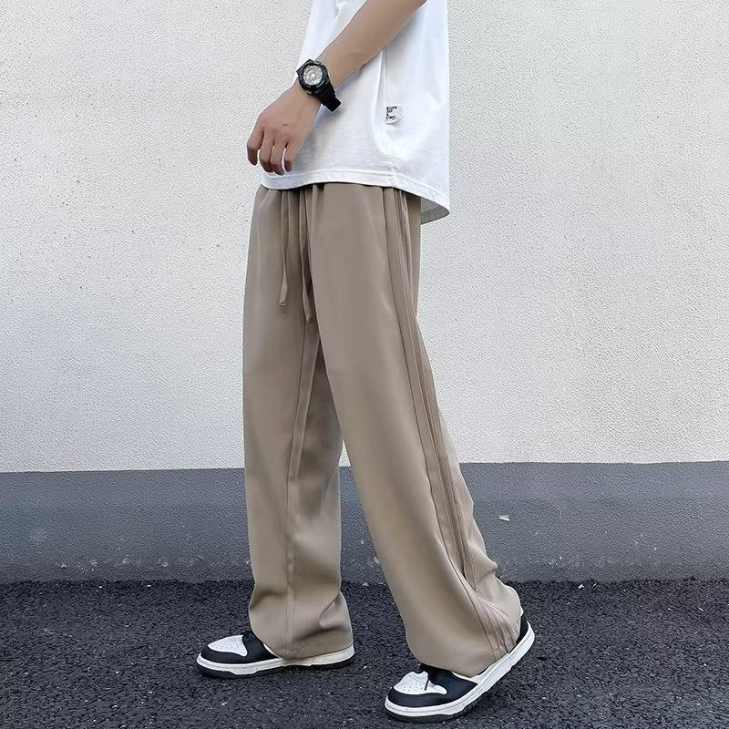 Loose Straight Wide-leg Pants For Men And Women