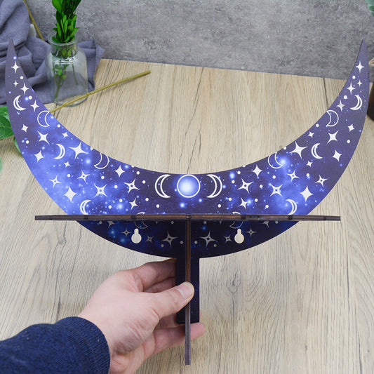 Home Decor Room Candle Holder Boho Style Jewelry Shelving