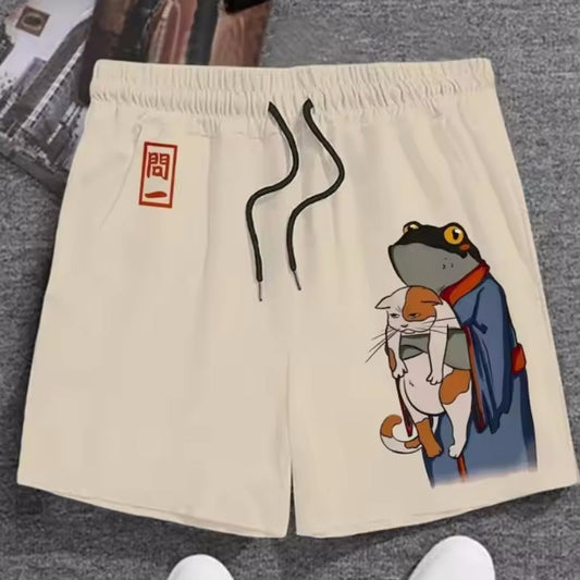 New Men's Plus Size 3D Printed Beach Pants