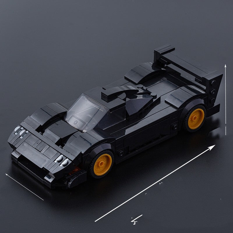 A Tesla Toy Car Piece-together Model Benefits Intelligence