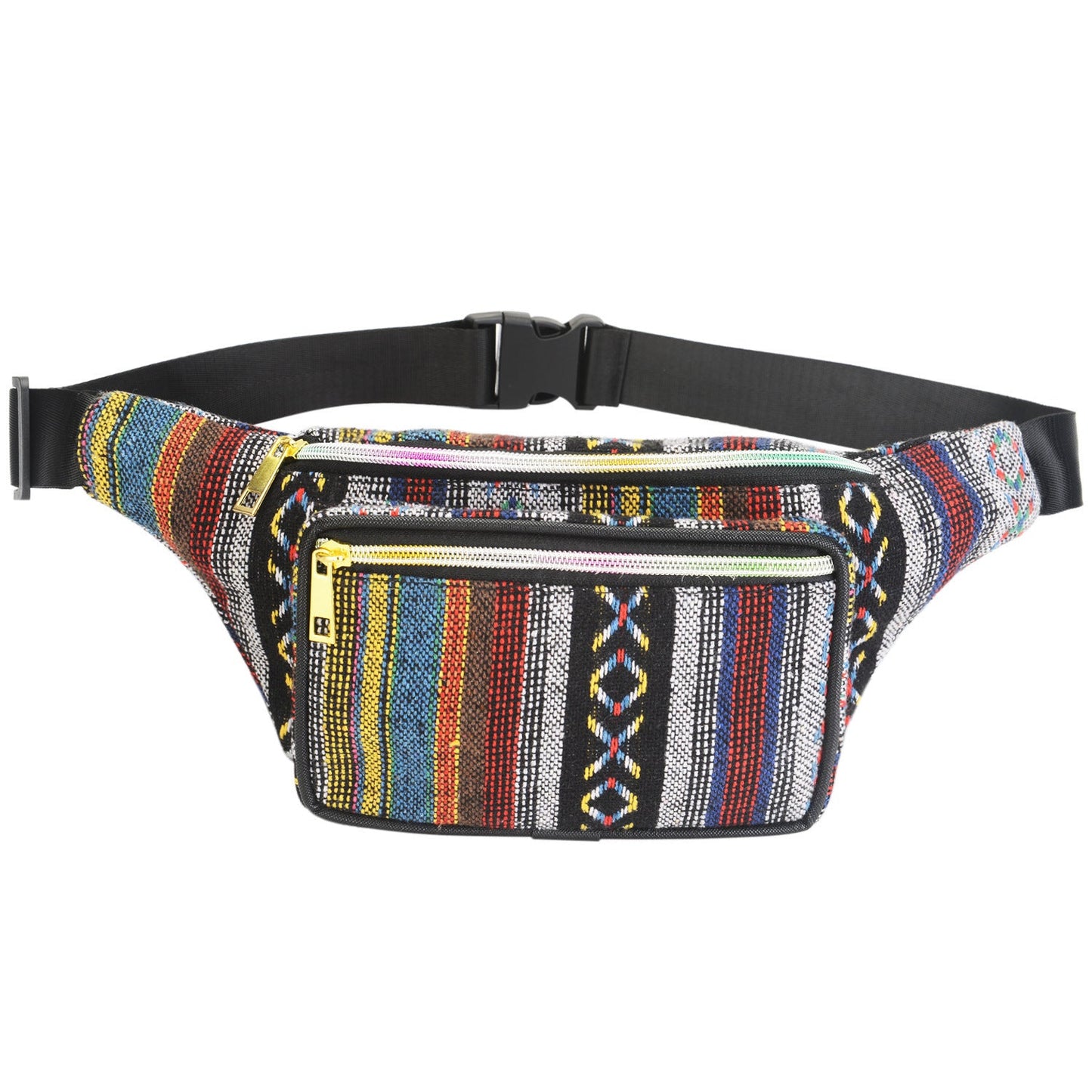Women's Cosmetic Bag Sports National Style Waist Bag Bohemian Women's Bag