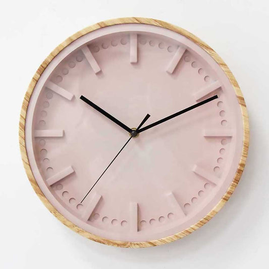 Nordic Modern Minimalist Round Mute Living Room Bedroom Wall Clock