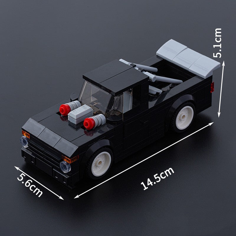 A Tesla Toy Car Piece-together Model Benefits Intelligence