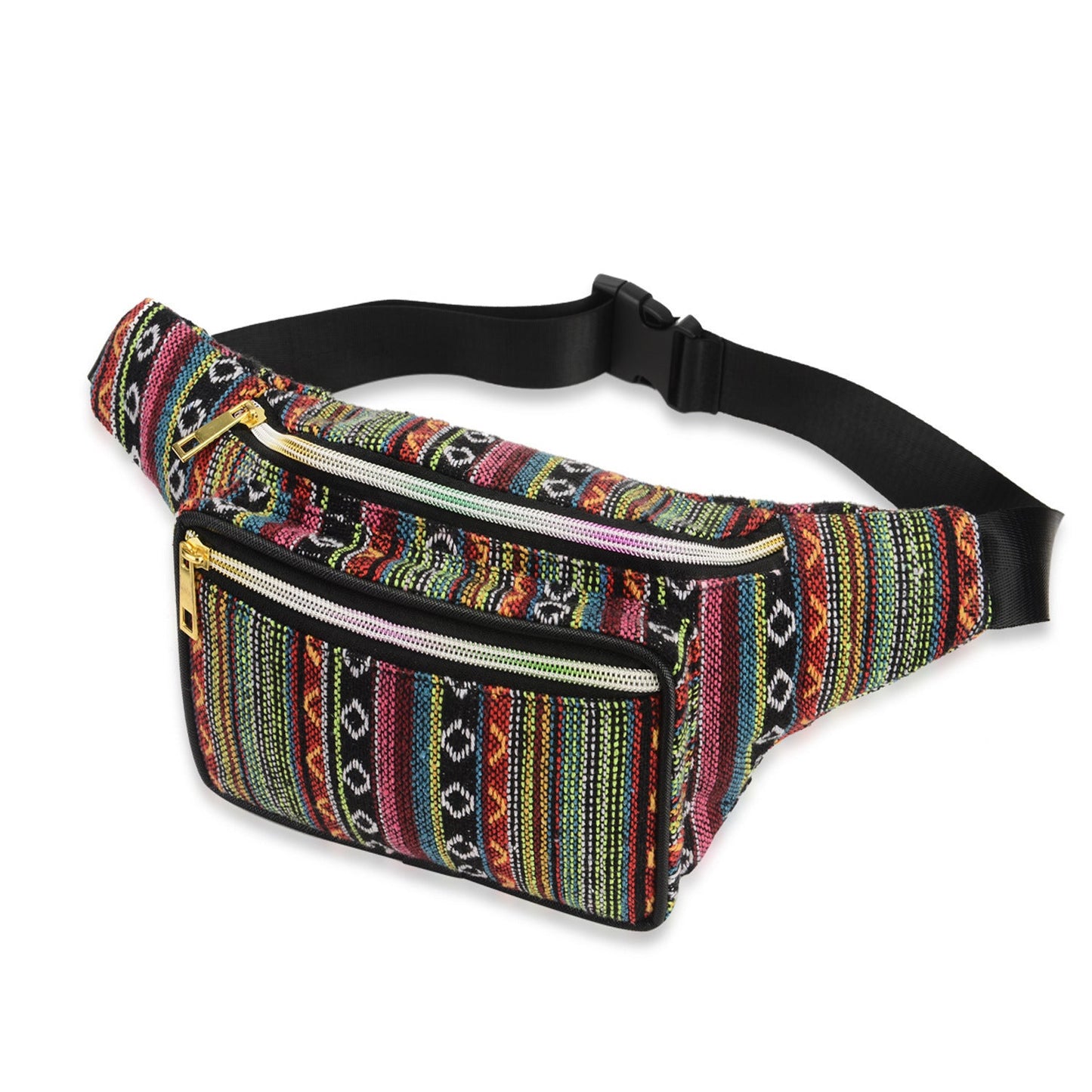 Women's Cosmetic Bag Sports National Style Waist Bag Bohemian Women's Bag