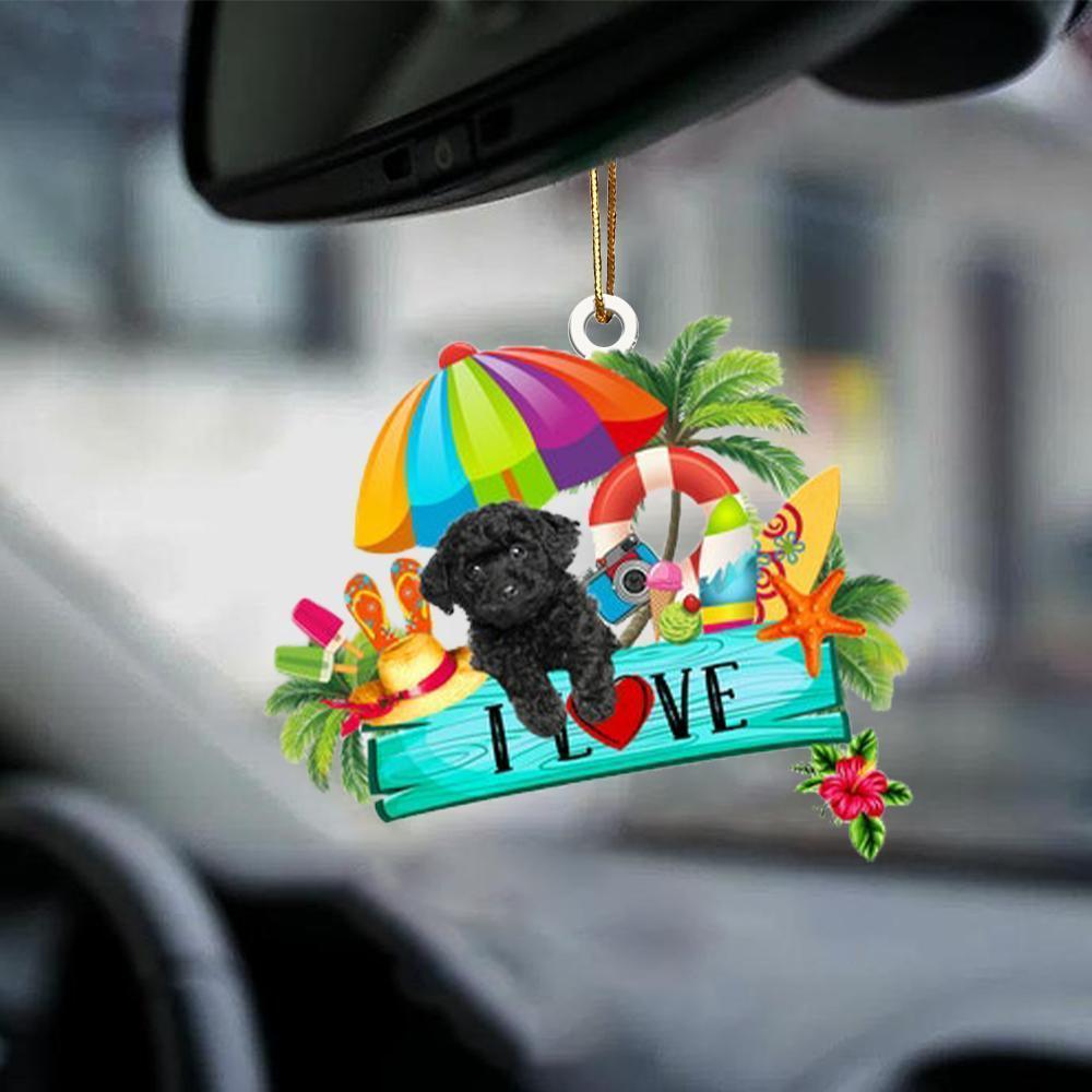 Car Pendant Sleeping Dog Angel Home Decor Acrylic Showcase Hanging Ornaments For Doors