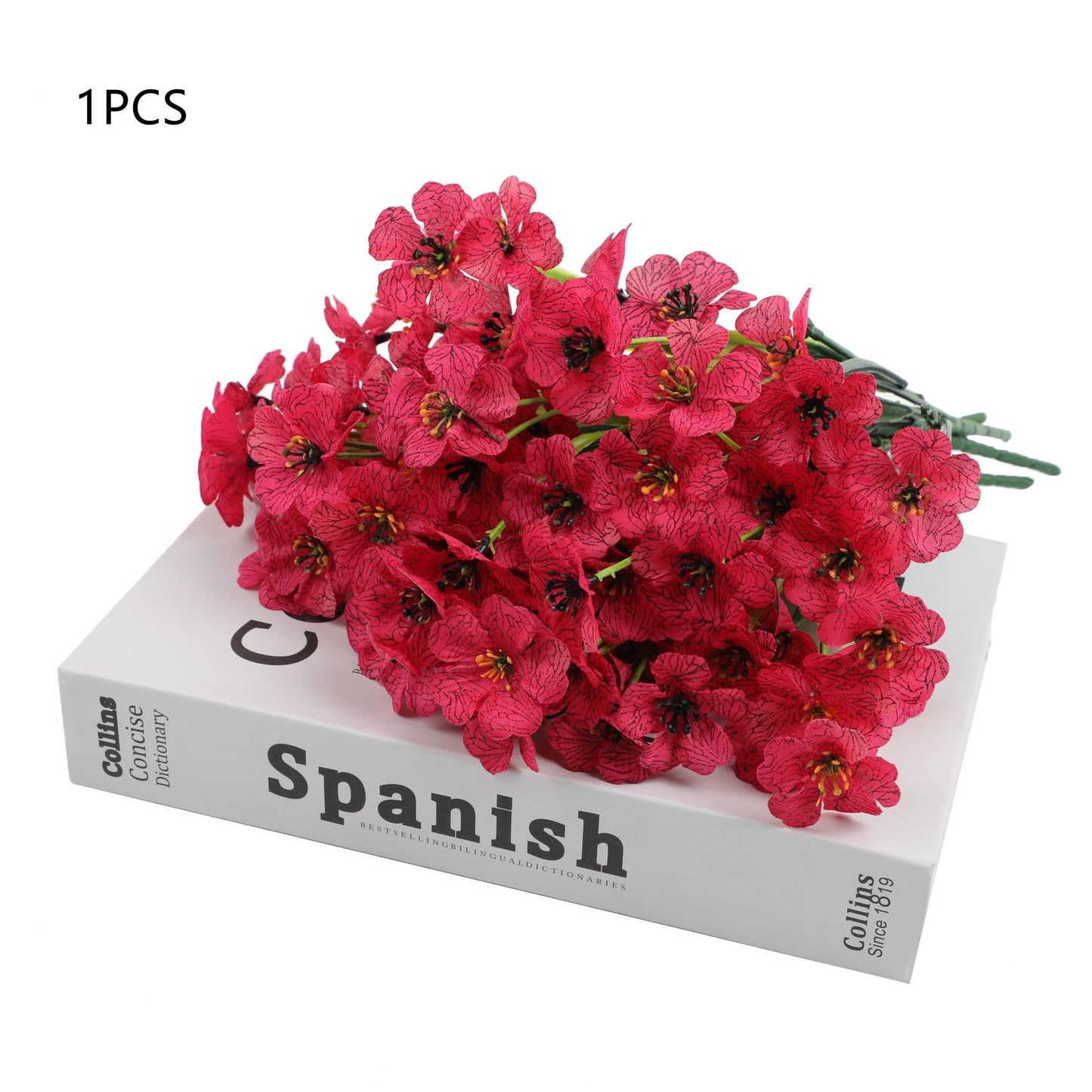 Outdoor Living Room Home Five Fork Spring Grass Flowers Wedding Decorations