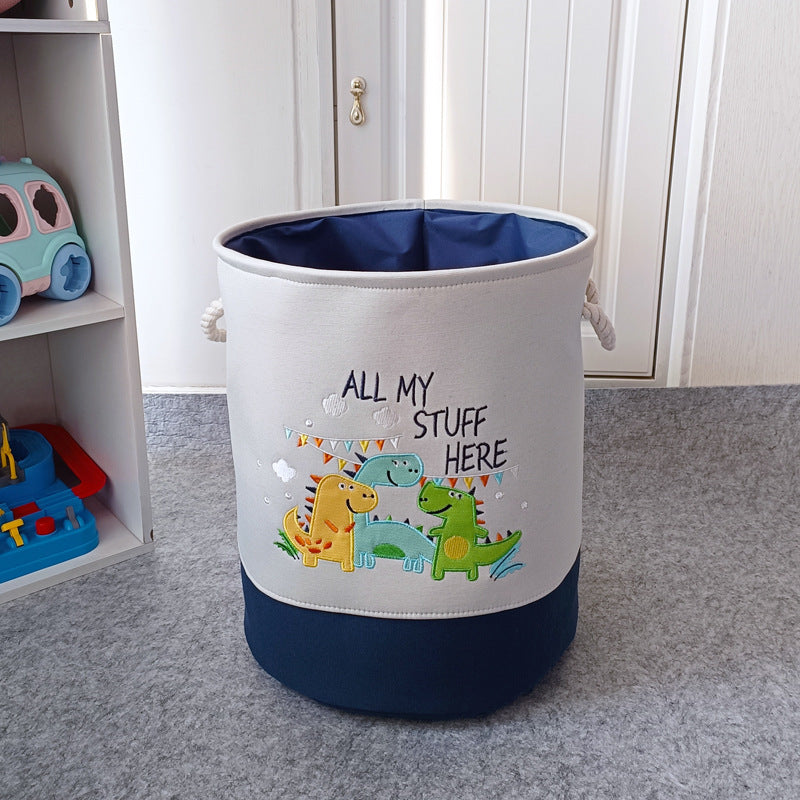 Cartoon Children's Cloth Toy Storage Basket Basket
