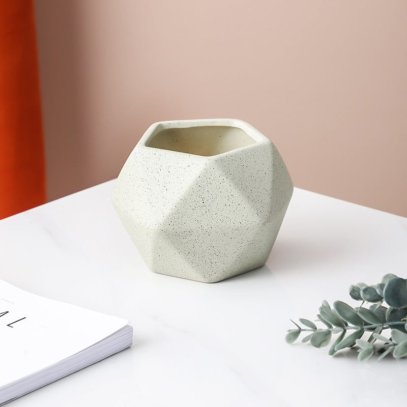 Creative Ceramic Flowerpot With Meat Home Gardening