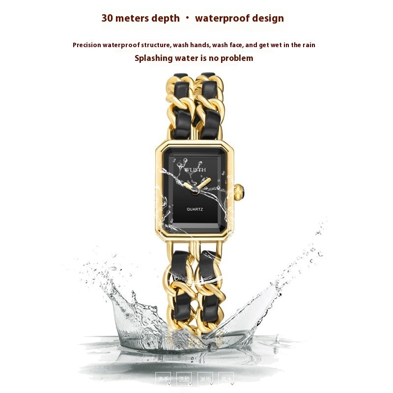 Fashion Bracelet Waterproof Quartz Watch Ladies