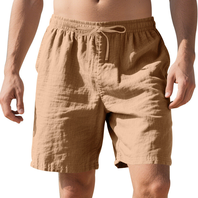Linen Thin Beach Casual Summer Men's Shorts