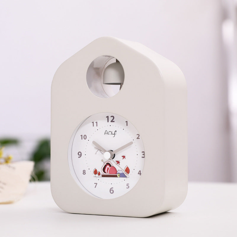 Creative Metal Bell Alarm Clock Student Desktop Clock