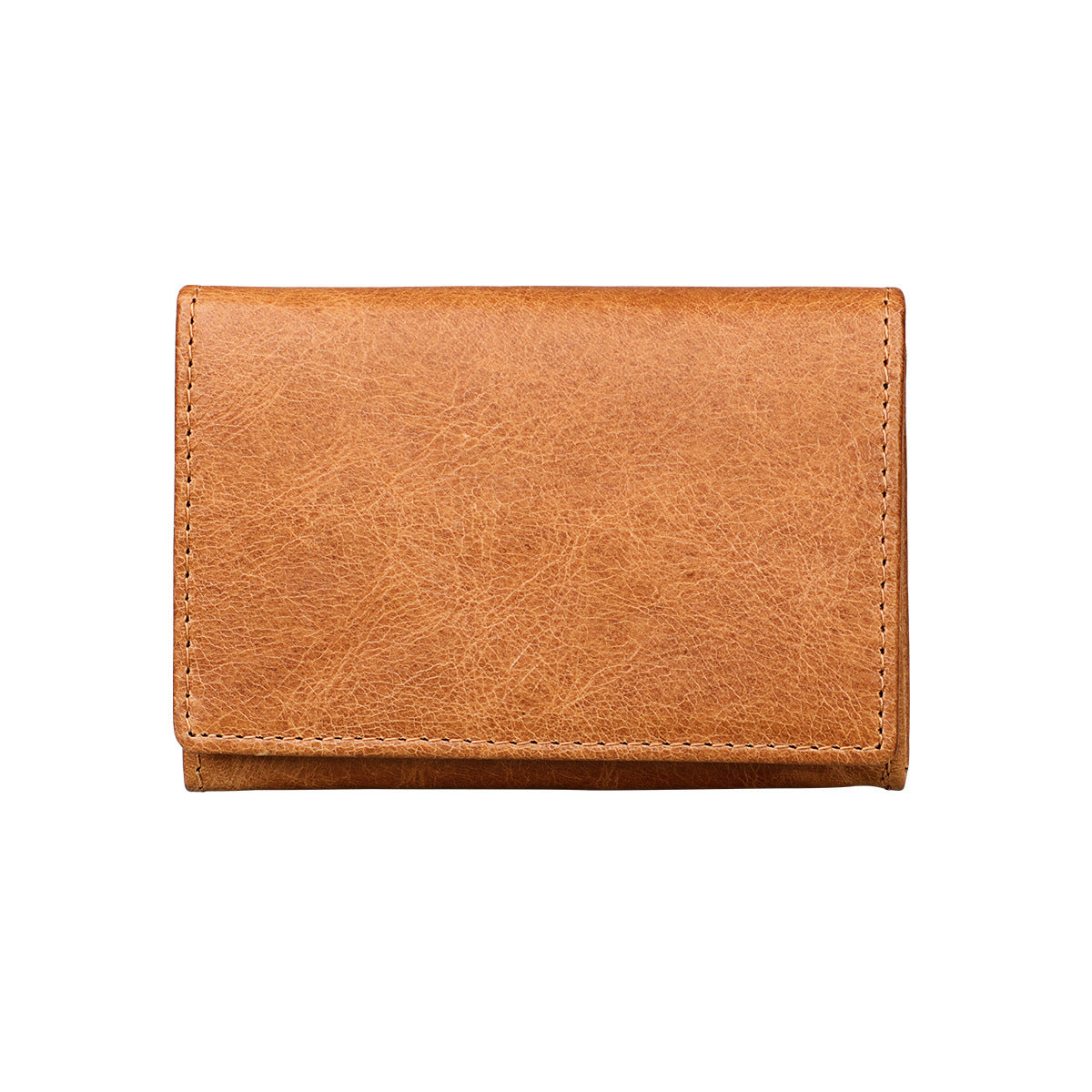Genuine Leather Coin Purse Short Clutch Men