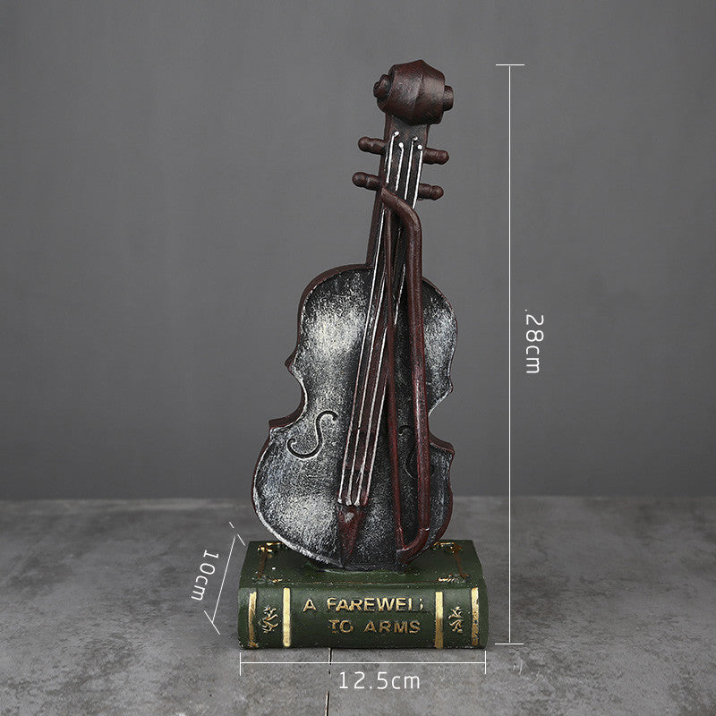 Creative Band Decoration Art Instrument Music Character