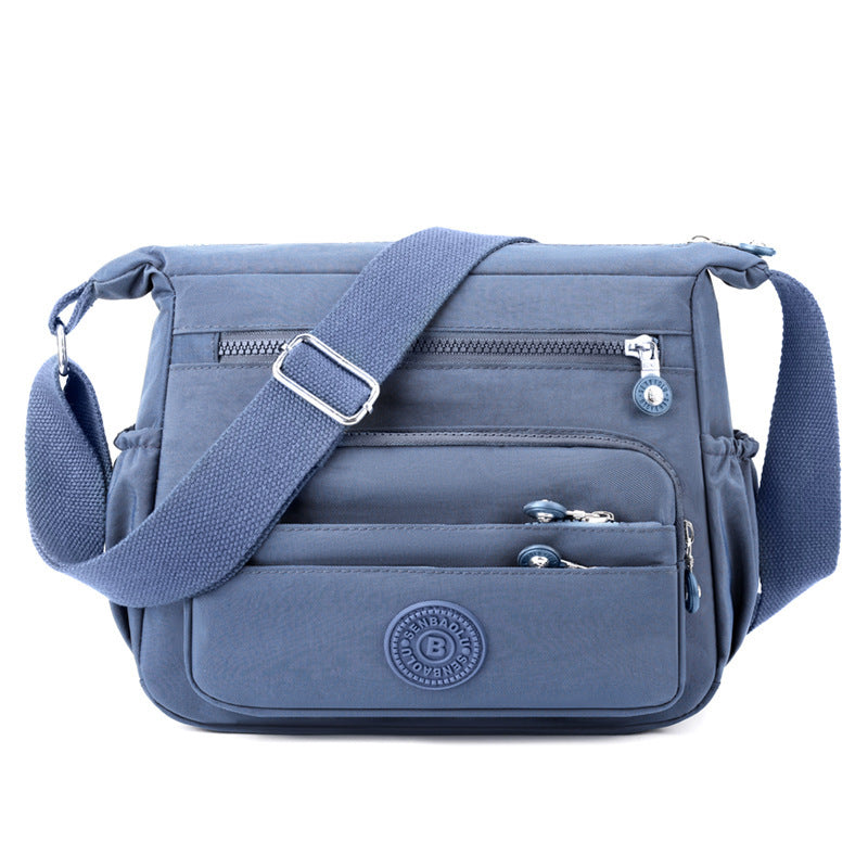 Crossbody Bag Lightweight And Large Capacity Nylon Shoulder Bag