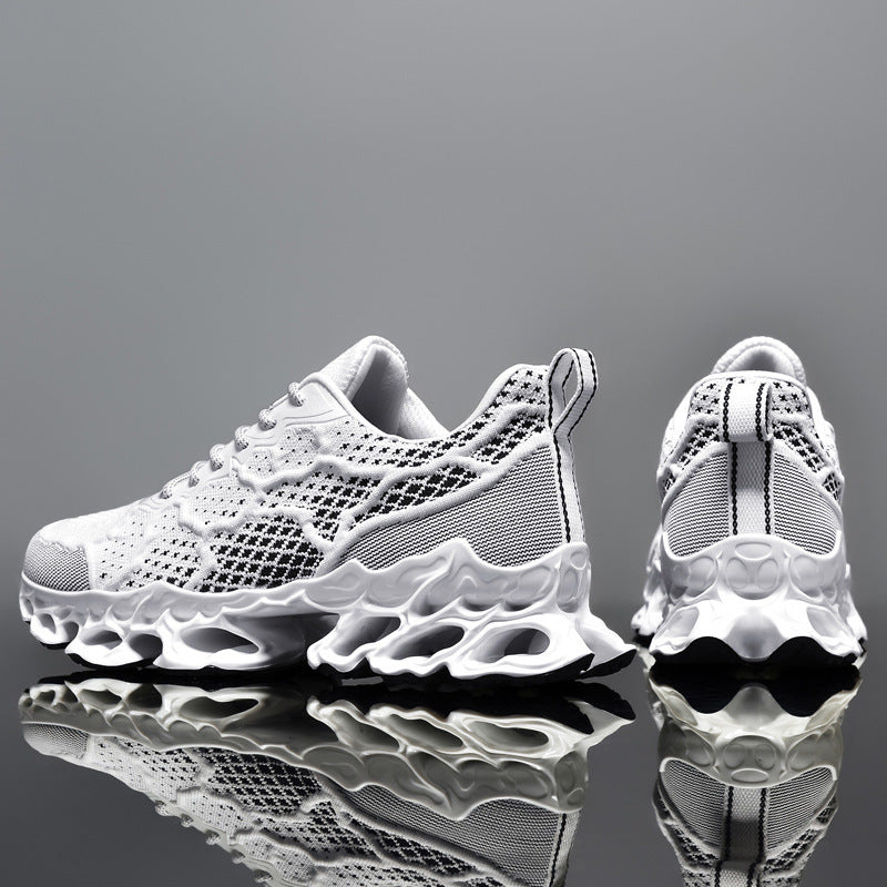 Men's fly-woven mesh leisure sports shoe