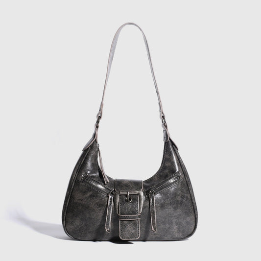 Retro Biker's Women's Shoulder Messenger Bag