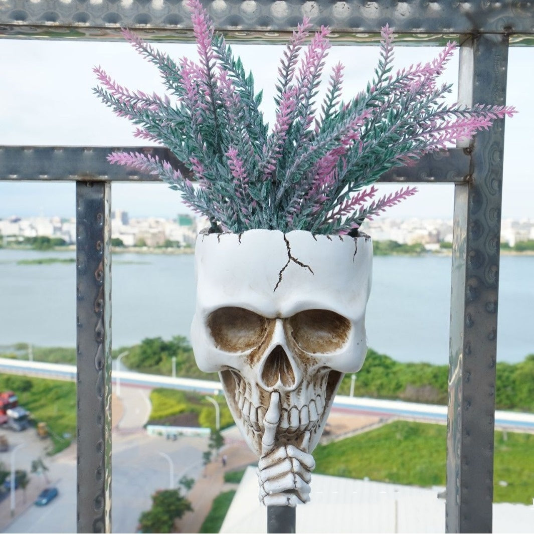 Gardening Creative Doll Resin Decorations Succulent Flower Pot