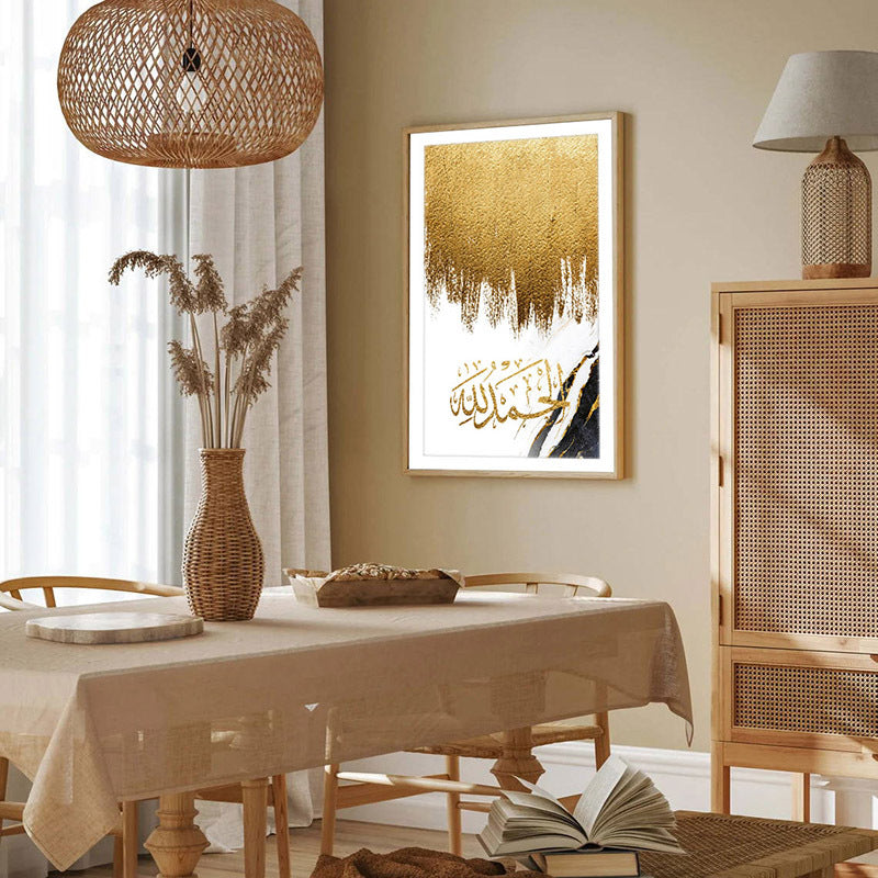 Decorative Painting Of Art Pavilion Living Room