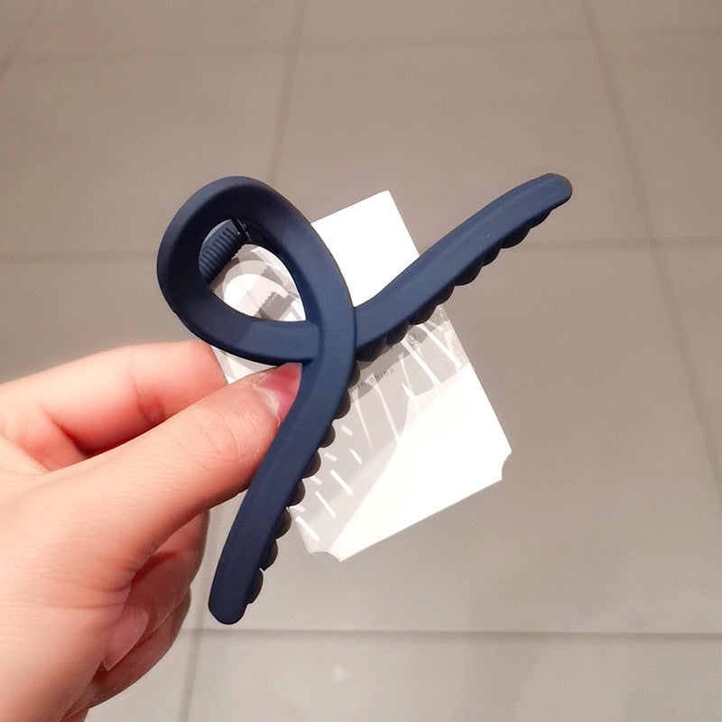 Frosted Clip Large Hair Clip Back Head Hair Clip Female Temperament Plate Hair Clip