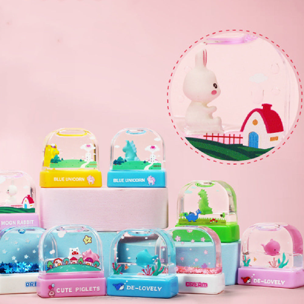 Photosensitive Cartoon Crystal Children's Seal