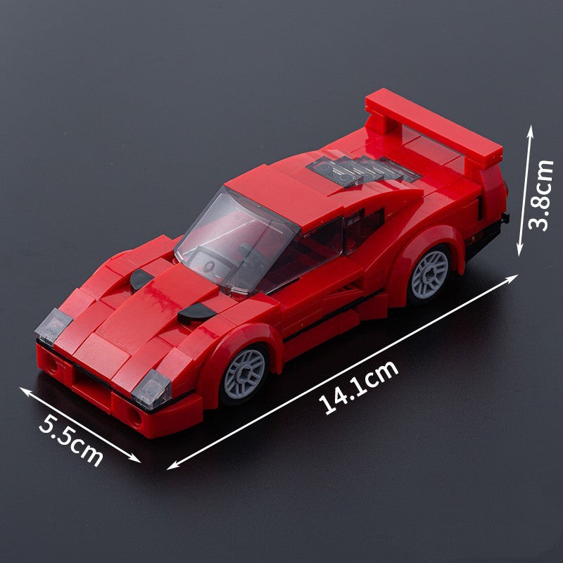 A Tesla Toy Car Piece-together Model Benefits Intelligence